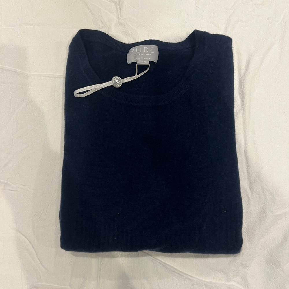 Pur Women’s Deep Blue Crewneck Sweater